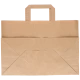 PAPPERSKASSE BRUN 15L /17 LITER - 35x17x24,5 cm